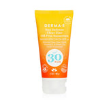 ダーマ E  サン ディフェンス クリア ジンク オイルフリー サンスクリーン SPF 30 - フェイス   56g/2oz