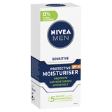 Nivea Men Moisturiser Protective Sensitive Spf15 75ml/2.5oz