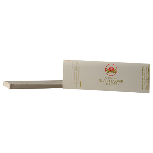 Australian Bush Flower Essences Blank Labels x 25 Pack