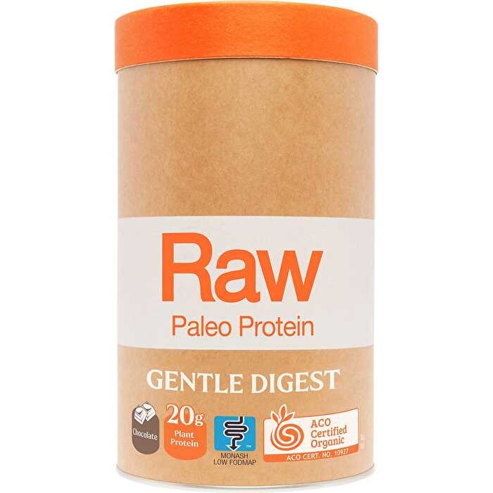 Amazonia Raw Protein Organic Paleo Gentle Digest Chocolate 1kg