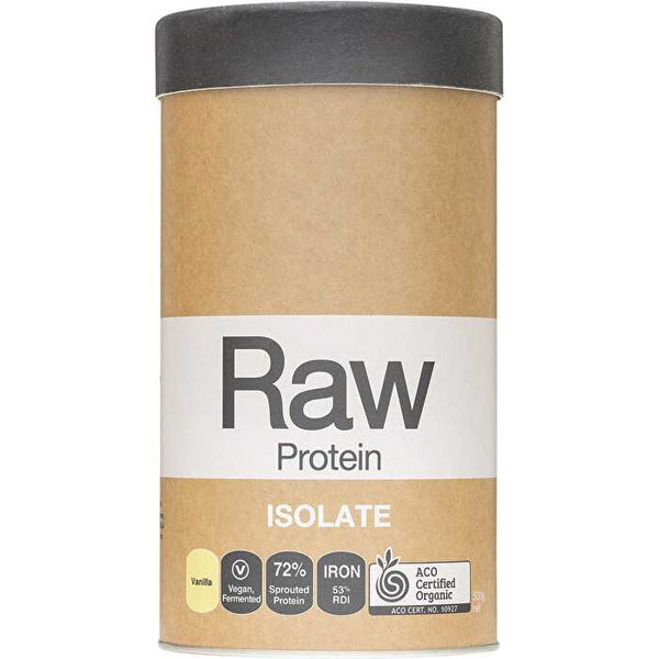 Amazonia Raw Protein Organic Isolate Vanilla 500g