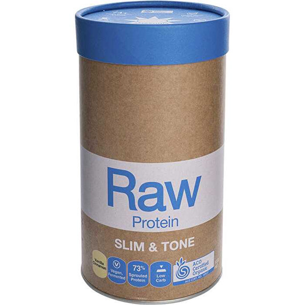 Amazonia Raw Protein Organic Slim & Tone Vanilla & Cinnamon 500g