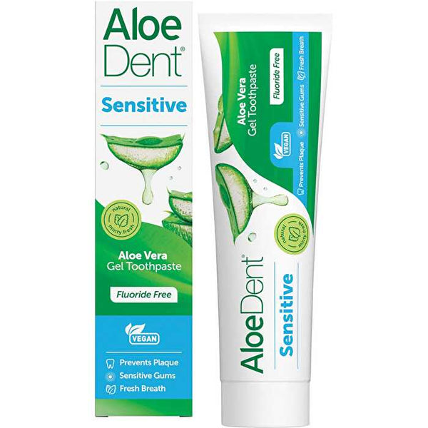 Aloe Dent Toothpaste Fluoride Free Sensitive 100ml