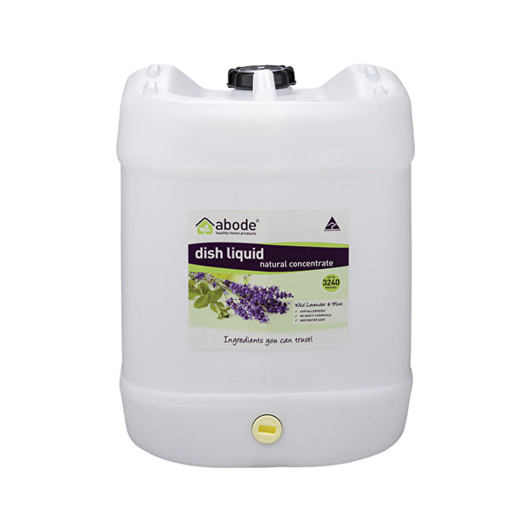 Abode Cleaning (etheco) Abode Dish Liquid Concentrate Lavender Mint Drum 15000ml