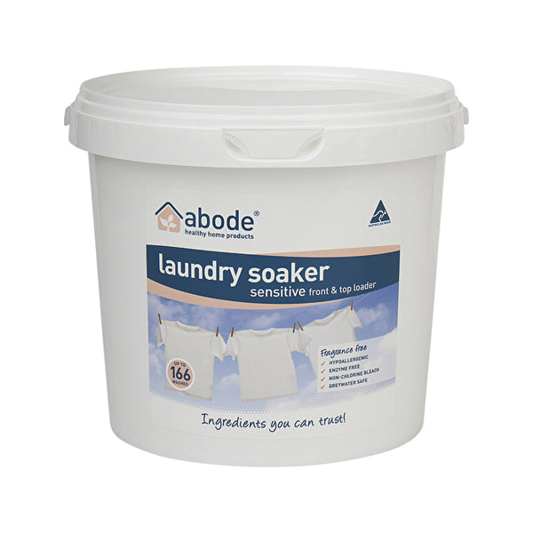 Abode Cleaning Products Abode Laundry Soaker (Front & Top Loader) Zero Bucket 4kg