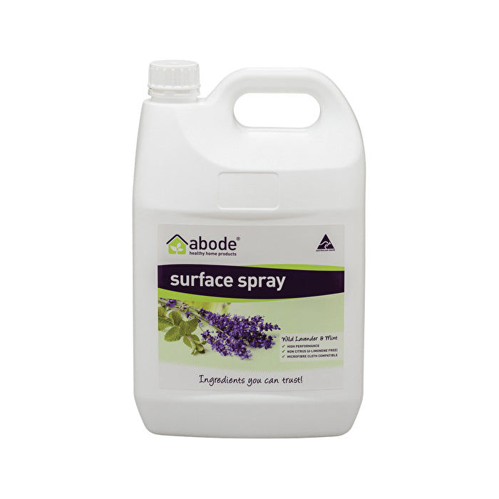 Abode Cleaning (etheco) Abode Surface Spray Wild Lavender Mint 4000ml