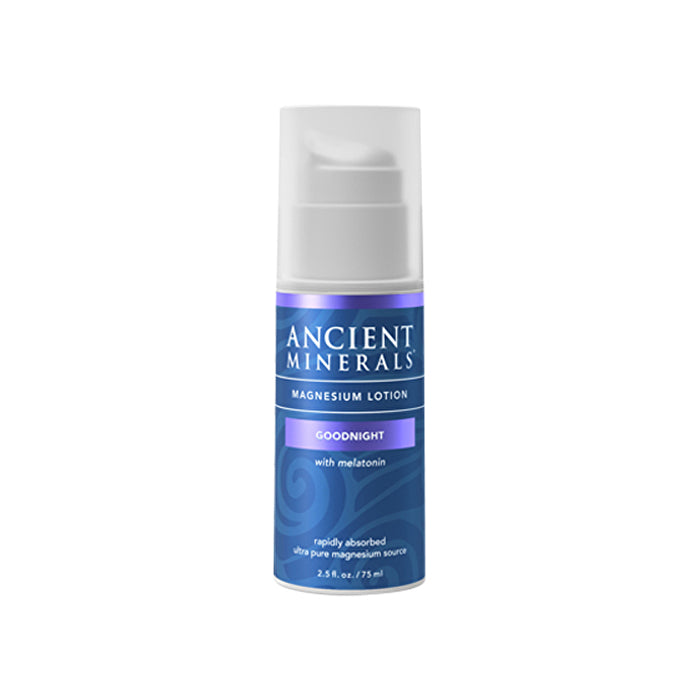 Ancient Minerals Magnesium Good Night Melatonin Lotn 75ml