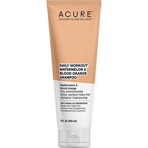 Acure Daily Workout Watermelon & Blood Orange Shampoo 236ml