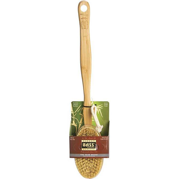 Bass The Skin Brush Bamboo Handle, Sisal Bristles