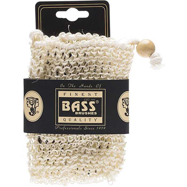 Bass Sisal Soap Holder Pouch with Drawstring Firm