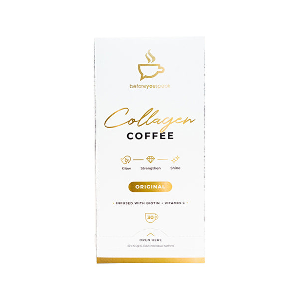 Before You Speak Collagen Coffee Original 6.5g x 30 Pack