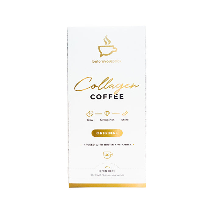 Before You Speak Collagen Coffee Original 6.5g x 30 Pack