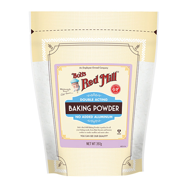 Bob's Red Mill Baking Powder Double Acting (No Added Aluminium) (Gluten Free) 397g