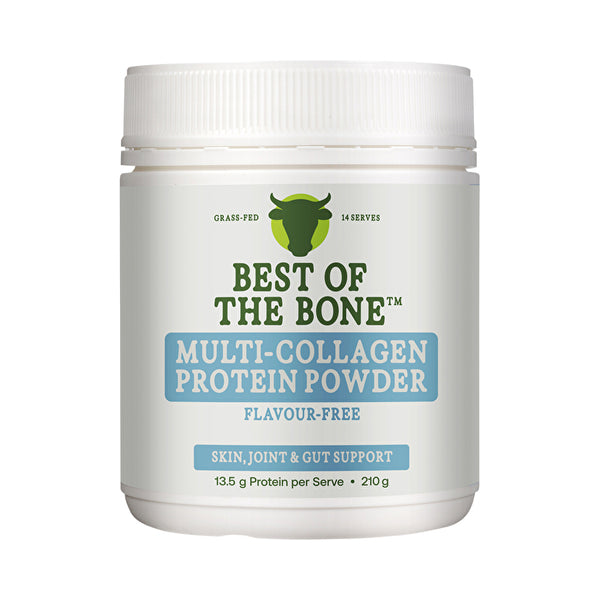 Best Of The Bone Best of the Bone Healing Multi-Collagen Protein Powder Hydrolysed Collagen Peptides Unflavoured 210g
