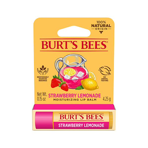 Burt's Bees Burt's Bees Moisturising Lip Balm Strawberry Lemonade 4.25g