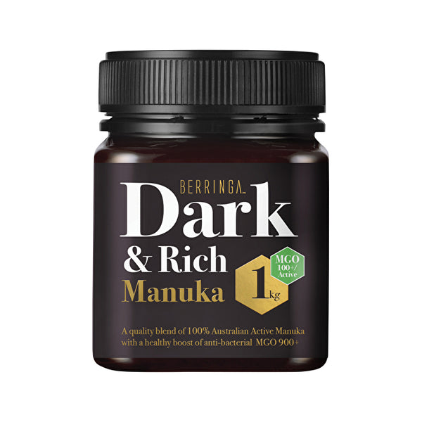 BERRINGA HONEY Berringa Dark & Rich Manuka (Honey) (MGO 100+) 1kg