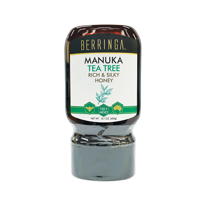 BERRINGA HONEY Berringa Manuka Tea Tree Rich & Silky Honey (MGO 150+) 400g