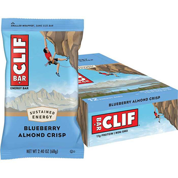 Clif Energy Bar Blueberry Almond Crisp 12x68g
