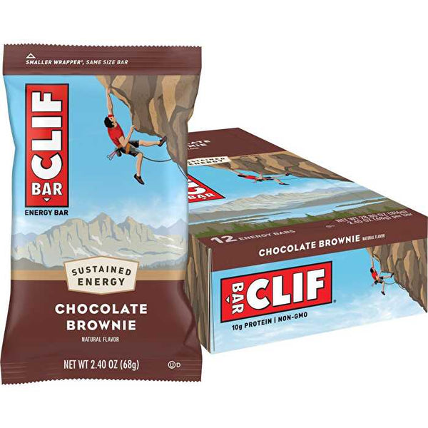 Clif Energy Bar Chocolate Brownie 12x68g