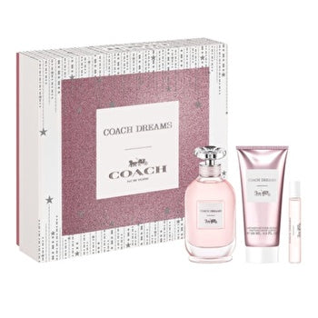 Coach Dreams Set Woman - Dreams Eau De Parfum & Dreams Eau De Parfum Purse Spray & Body Lotion 100ml 7.5ml