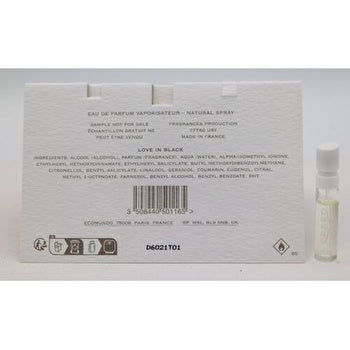 Creed Love In Black Woman Eau De Parfum Vials 1.7ml