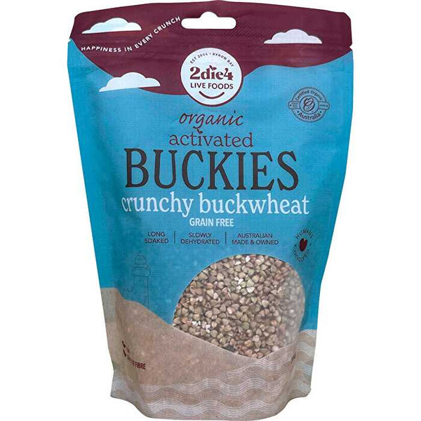 2die4 Live Foods Organic Activated Buckies 300g