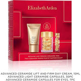 Elizabeth Arden Advanced Light Set Ceramide Serum 30 Caps & Lift And Firm Day Cream 15ml & Eyes Serum 7 Capsules 1.2ml 14ml