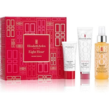 Elizabeth Arden Eight Hour Set Skin Protectant & All Over Miracle Oil 100ml & Moisturizing Hand Treatment 30ml 50ml