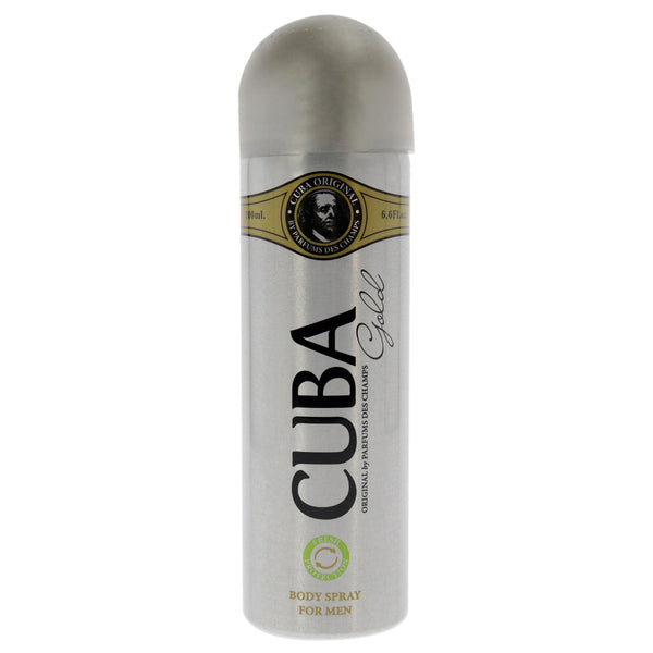 Cuba Cuba Gold by Cuba for Men - 6.6 oz Body Spray