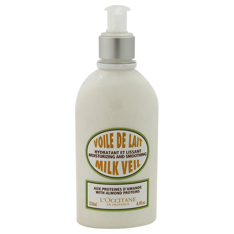 L'Occitane Almond Milk Veil by LOccitane for Unisex - 8 oz Body Milk