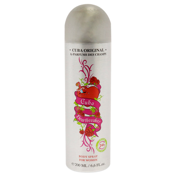 Cuba Cuba Heartbreaker by Cuba for Women - 6.6 oz Body Spray