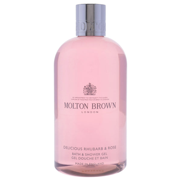 Molton Brown Bath and Shower Gel - Delicious Rhubarba with Rose by Molton Brown for Women - 10 oz Shower Gel
