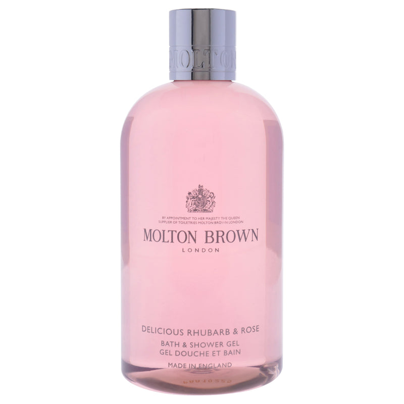 Molton Brown Bath and Shower Gel - Delicious Rhubarba with Rose by Molton Brown for Women - 10 oz Shower Gel
