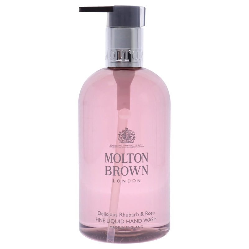 Molton Brown Delicious Rhubarb & Rose Fine Liquid Hand Wash by Molton Brown for Women - 10 oz Hand Wash