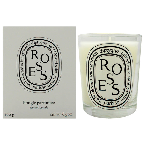 Diptyque Roses Scented Candle by Diptyque for Unisex - 6.5 oz Candle