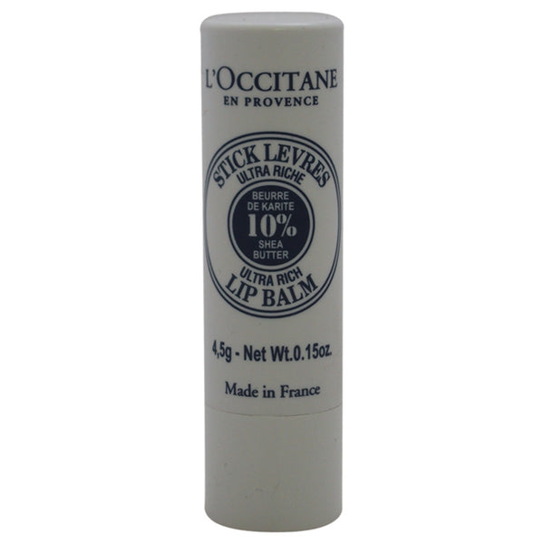 L'Occitane Shea Butter Lip Balm Stick by LOccitane for Unisex - 0.15 oz Lip Balm