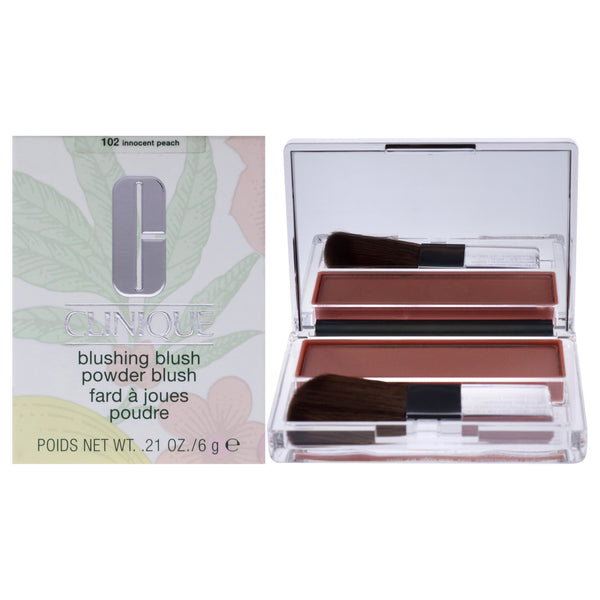Clinique Blushing Blush Powder Blush - 102 Innocent Peach by Clinique for Women - 0.21 oz Blush