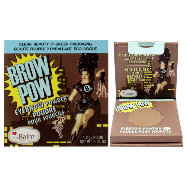 TheBalm Brow Pow Eyebrow Powder - Blonde by the Balm for Women - 0.04 oz Eyebrow