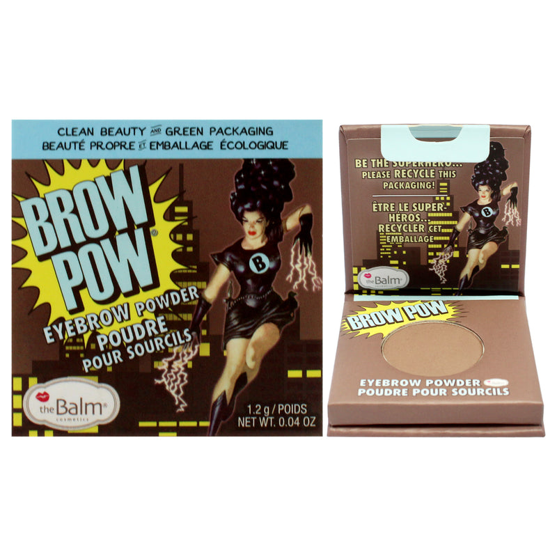 TheBalm Brow Pow Eyebrow Powder - Blonde by the Balm for Women - 0.04 oz Eyebrow