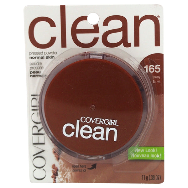 Covergirl Clean Pressed Powder - 165 Tawny by CoverGirl for Women - 0.39 oz Powder