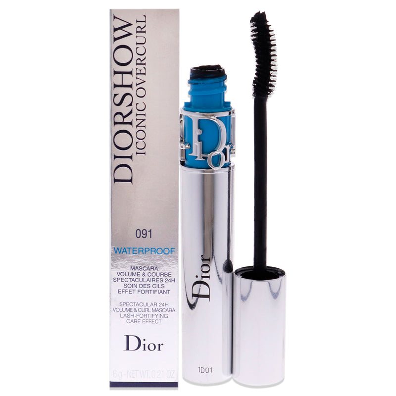 Christian Dior Diorshow Iconic Overcurl Waterproof Mascara - 091 Noir Black by Christian Dior for Women - 0.21 oz Mascara