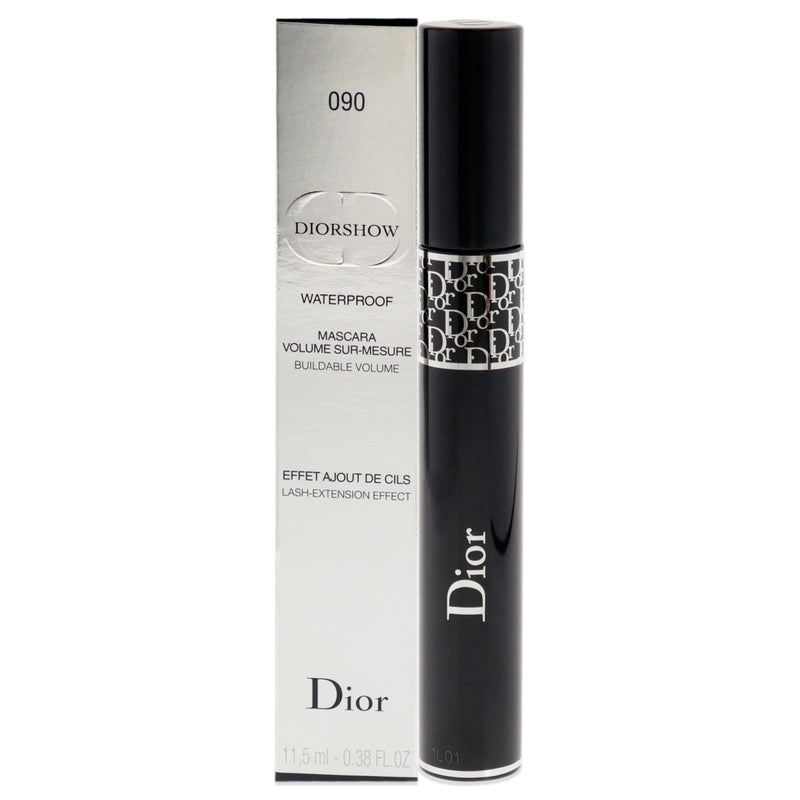 Christian Dior DiorShow Waterproof Mascara - 090 Catwalk Black by Christian Dior for Women - 0.38 oz Mascara