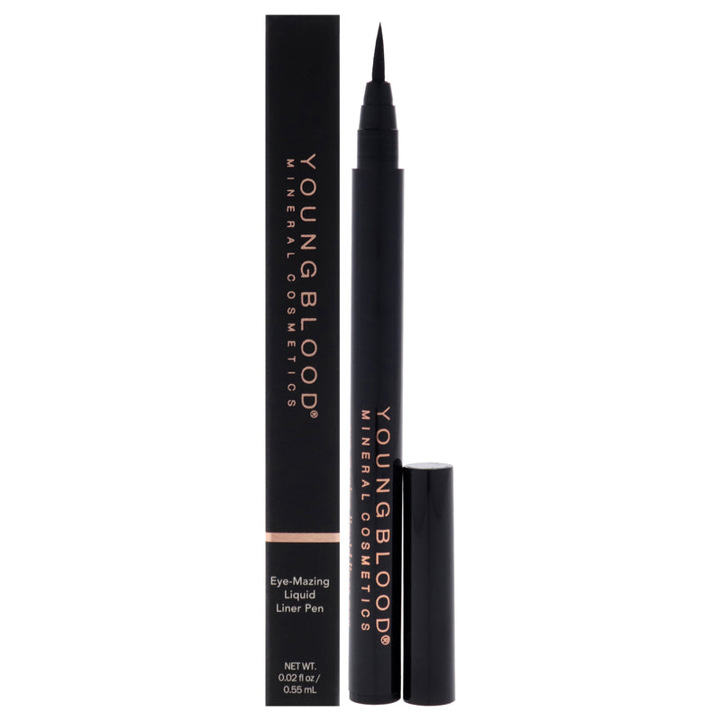 Youngblood Eye-Mazing Liquid Liner Pen - Noir by Youngblood for Women - 0.02 oz Eyeliner