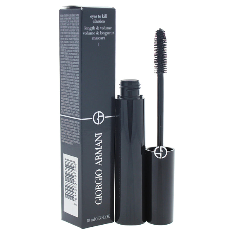 Giorgio Armani Eyes To Kill Classico Mascara - # 1 Black by Giorgio Armani for Women - 0.33 oz Mascara