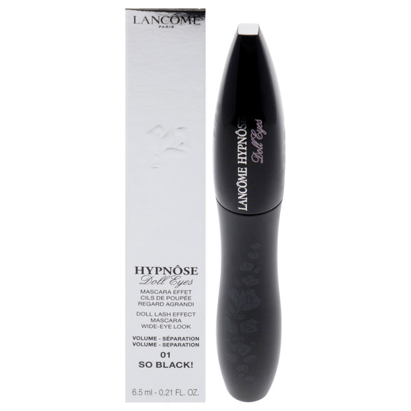 Lancome Hypnose Doll Eyes Lash Effect Mascara - 01 So Black by Lancome for Women - 0.21 oz Mascara