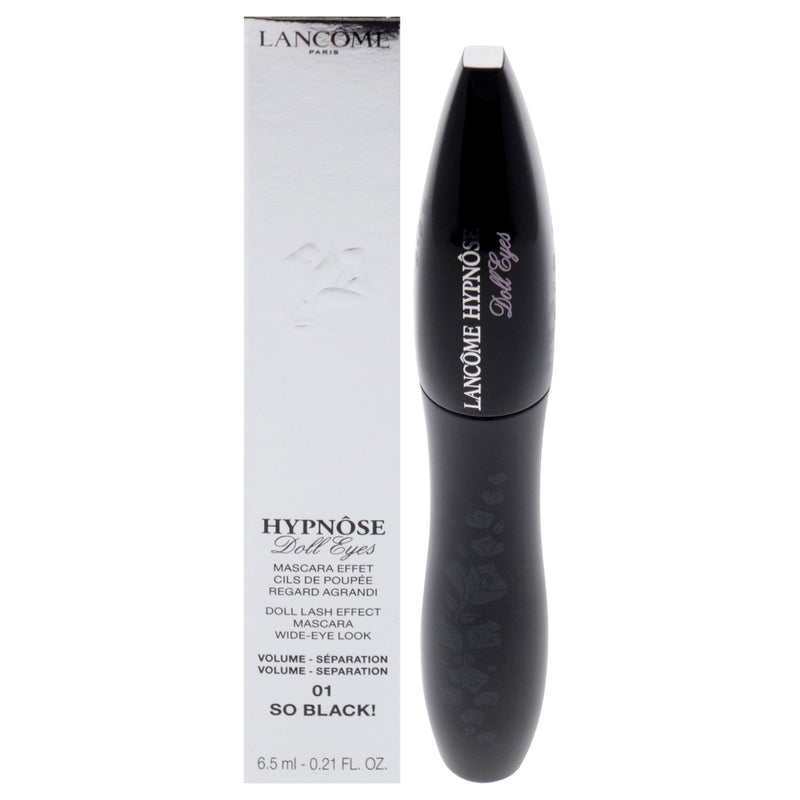 Lancome Hypnose Doll Eyes Lash Effect Mascara - 01 So Black by Lancome for Women - 0.21 oz Mascara