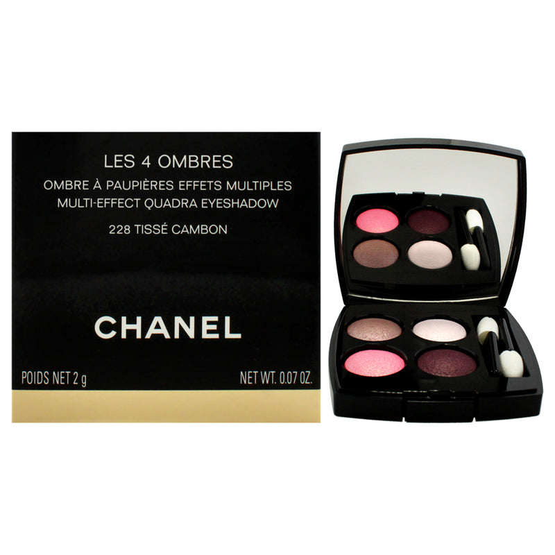 Chanel Les 4 Ombres Multi-Effect Quadra Eyeshadow - 228 Tisse Cambon by Chanel for Women - 0.07 oz Eyeshadow