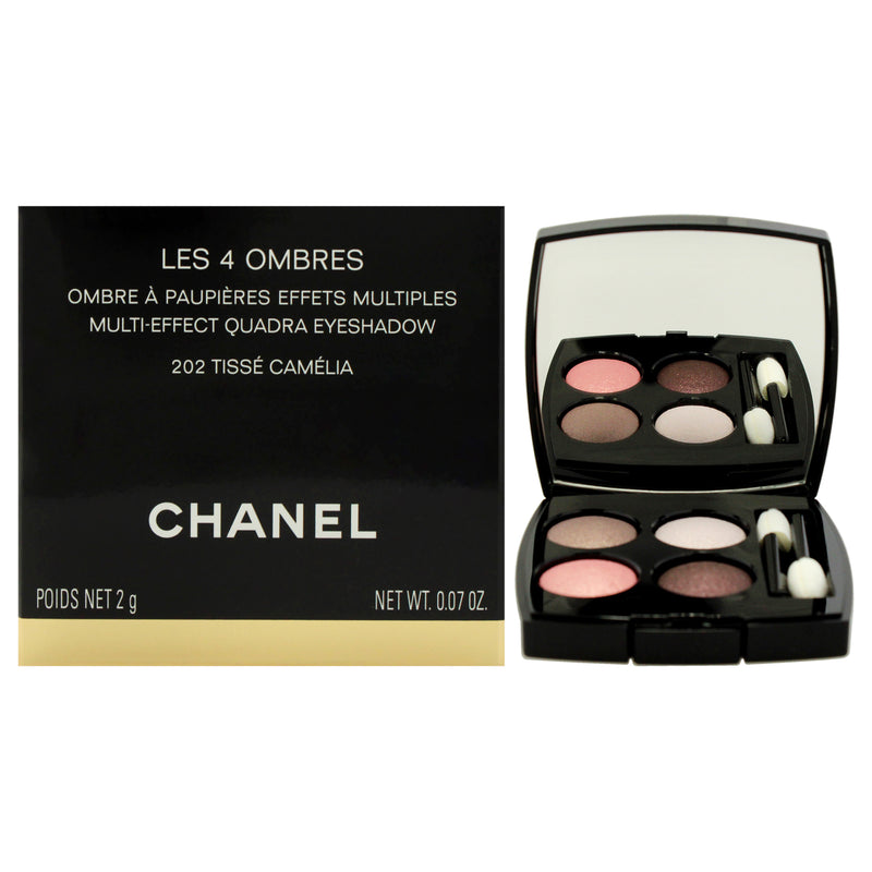 Chanel Les 4 Ombres Multi-Effect Quadra Eyeshadow - 202 Tisse Camelia by Chanel for Women - 0.07 oz Eyeshadow