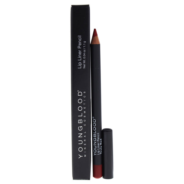 Youngblood Lip Liner Pencil - Truly Red by Youngblood for Women - 0.04 oz Lip Liner