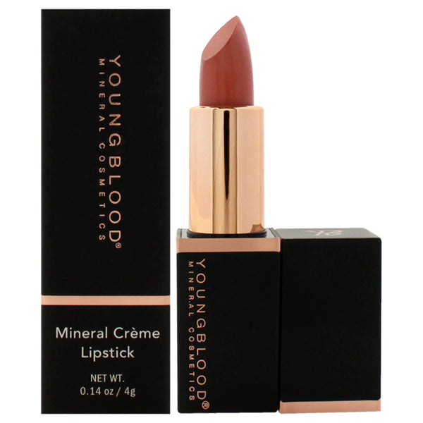 Youngblood Mineral Creme Lipstick - Barely Nude by Youngblood for Women - 0.14 oz Lipstick